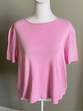 Ralph Lauren Pink Short Sleeve Crewneck Tee